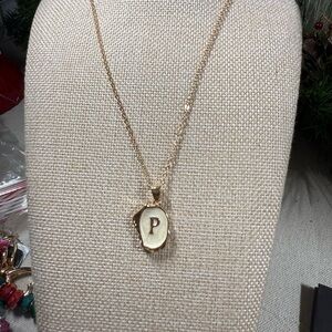 Initial Charm Necklace